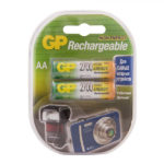 Аккумулятор GP Batteries АА пальчиковый LR6 1,2 В 2700 мАч (2 шт.)
