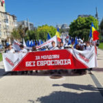 В Кишиневе прошел марш против евроинтеграции